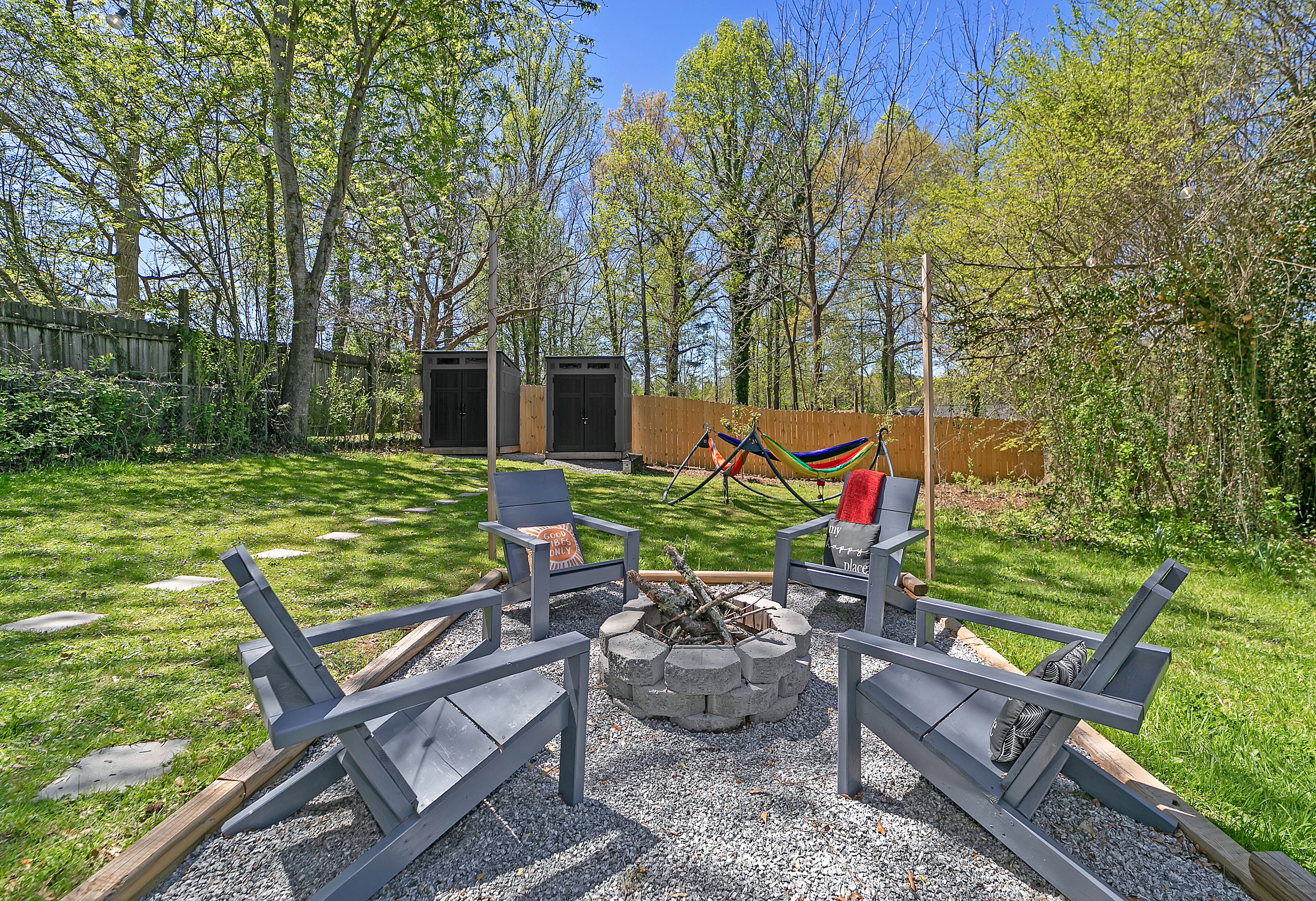 Overnattingsstedets uteområder