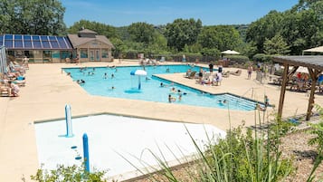 Indoor pool, a heated pool