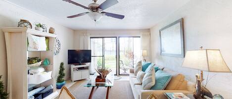 テレビ、卓球台