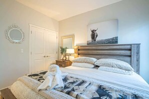 2 dormitorios, cuna de viaje, wifi y ropa de cama