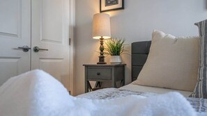 2 makuuhuonetta, vauvan matkasänky, Wi-Fi, vuodevaatteet