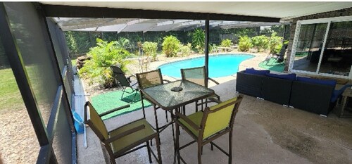 Secluded Florida Home House w Screen Room Heated Pool