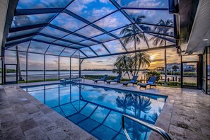 Uppvärmd pool
