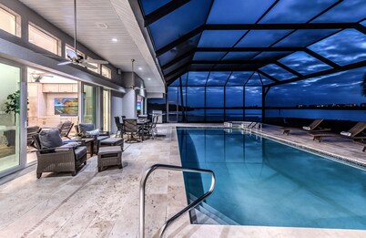 Luxurious 4-Bed Pool Home with Dock & Gulf Views, Sleeps 8