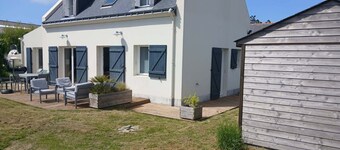 MAISON INDEPENDANTE  RECENTE 4  CHAMBRES  JARDIN  SAUZON BELLE ILE EN MER