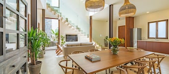 Luxury house in the old town with pool and close to the beach