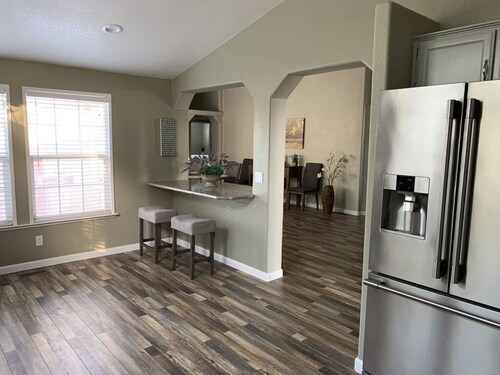 Spacious, yet cozy home set in vineyard with scenic river views.