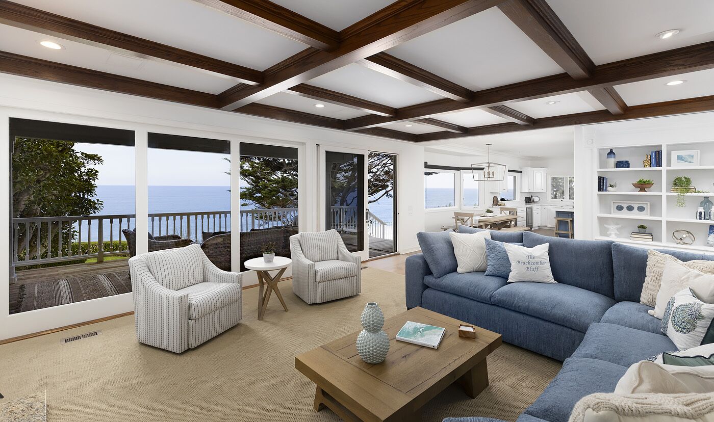 Bluff Front Panoramic Pacific Oceans Views