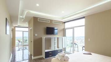 Family Room | Individually furnished, blackout drapes, iron/ironing board, free WiFi