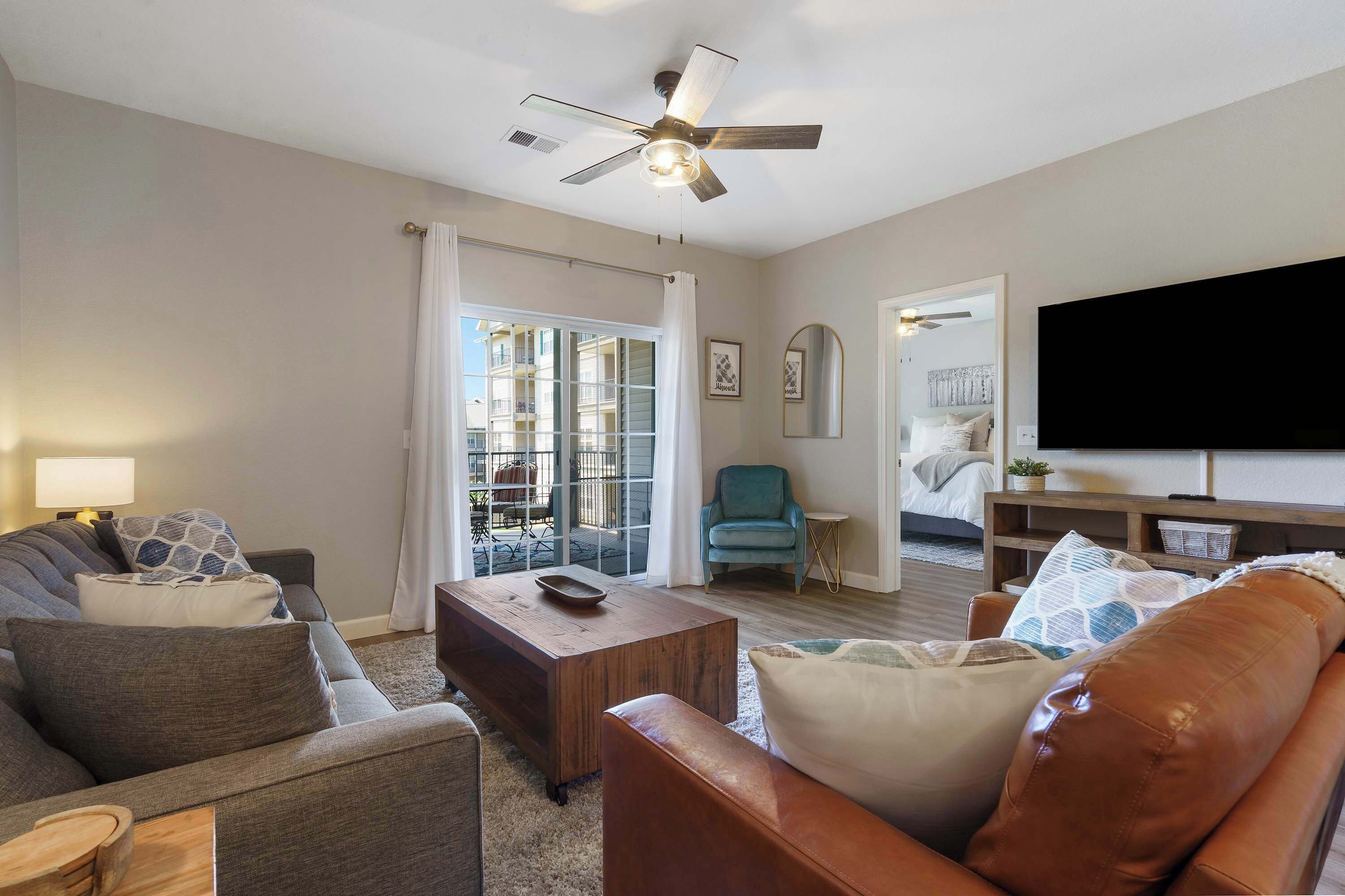 Condo, Multiple Beds, Patio, Golf View (The Branson Experience) | Living area | 42-inch flat-screen TV with digital channels