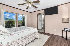 2 chambres, matelas mémoire de forme, fer et planche à repasser