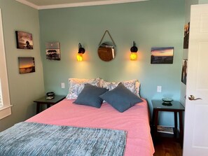 1 間睡房、熨斗/熨衫板、免費 Wi-Fi、床單