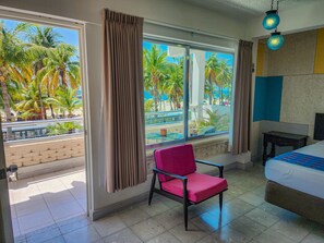 Traditional Room, 2 Double Beds, Non Smoking, Beach View | Minibar, WiFi, bed sheets - Antillas (Isla Mujeres)