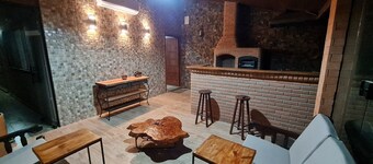 COUNTRY HOUSE WITH FIREPLACE / LAKE BACKGROUND - Santa Bárbara Resort