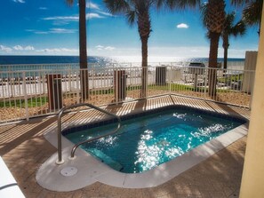 Indoor pool, a heated pool