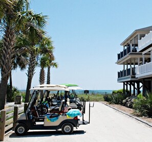 Overnattingsstedets uteområder