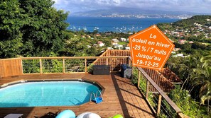 Outdoor pool - F3 Family or Friends - Swimming pool, Sea view & Quiet - Anse à l'Âne (Trois-Îlets) (Les trois îlets)