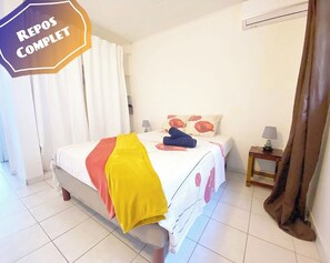 3 chambres, fer et planche à repasser, Wi-Fi gratuit, draps fournis