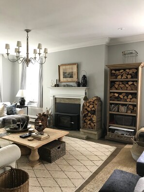 Smart-TV, Kamin, Videospiele, DVD-Player