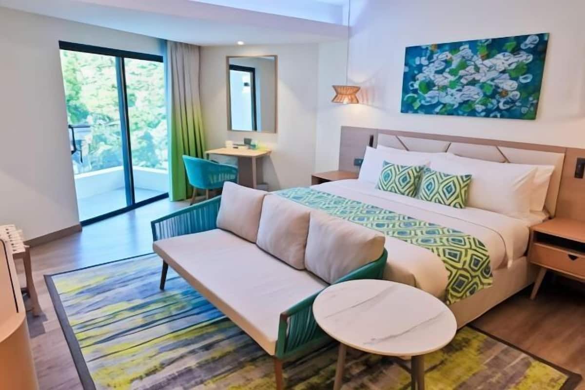 1 habitación, minibar, caja de seguridad en la habitación y escritorio
