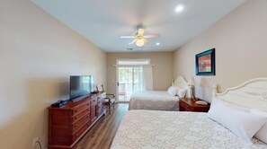 2 habitaciones, internet y ropa de cama 