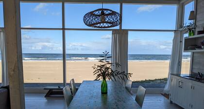 Unique ocean front beach house built on the dunes