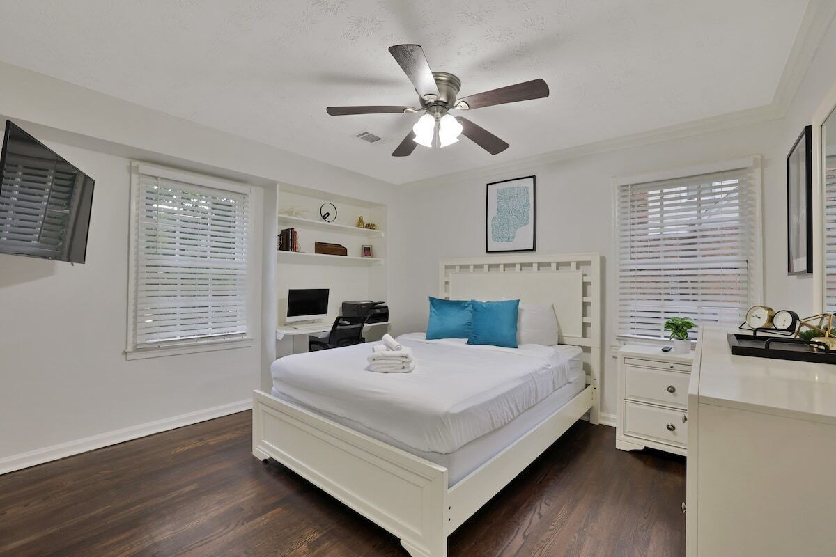 The house is nestled in the Chamblee neighborhood of Atlanta, GA