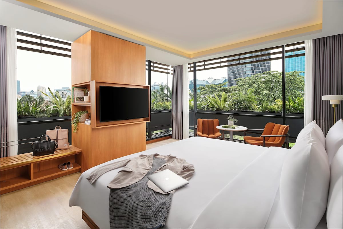 Studio 28 | 1 phòng ngủ, minibar, két bảo mật tại phòng, màn/rèm cản sáng