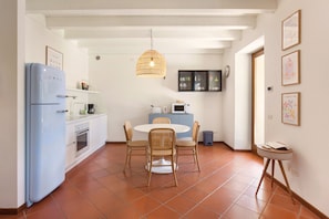 Fridge, oven, dishwasher, electric kettle