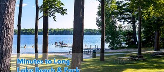 Summer Escape on Long Lake | Hot Tub & Fire Pit