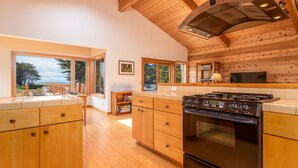 House, Multiple Beds, Hot Tub, Ocean View | Private kitchen - Shell Beach Retreat (Sea Ranch)