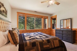 Ferienhaus, Mehrere Betten, Whirlpool | 2 Schlafzimmer, kostenloses WLAN, Bettwäsche