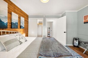 2 chambres, bureau, Wi-Fi gratuit, draps fournis