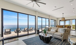 Smart TV - Bella Vista - Luxurious oceanfront villa with ocean views - by Cayman Villas (East End)