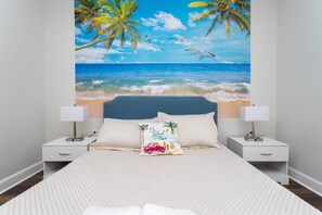 3 bedrooms, iron/ironing board, travel crib, free WiFi