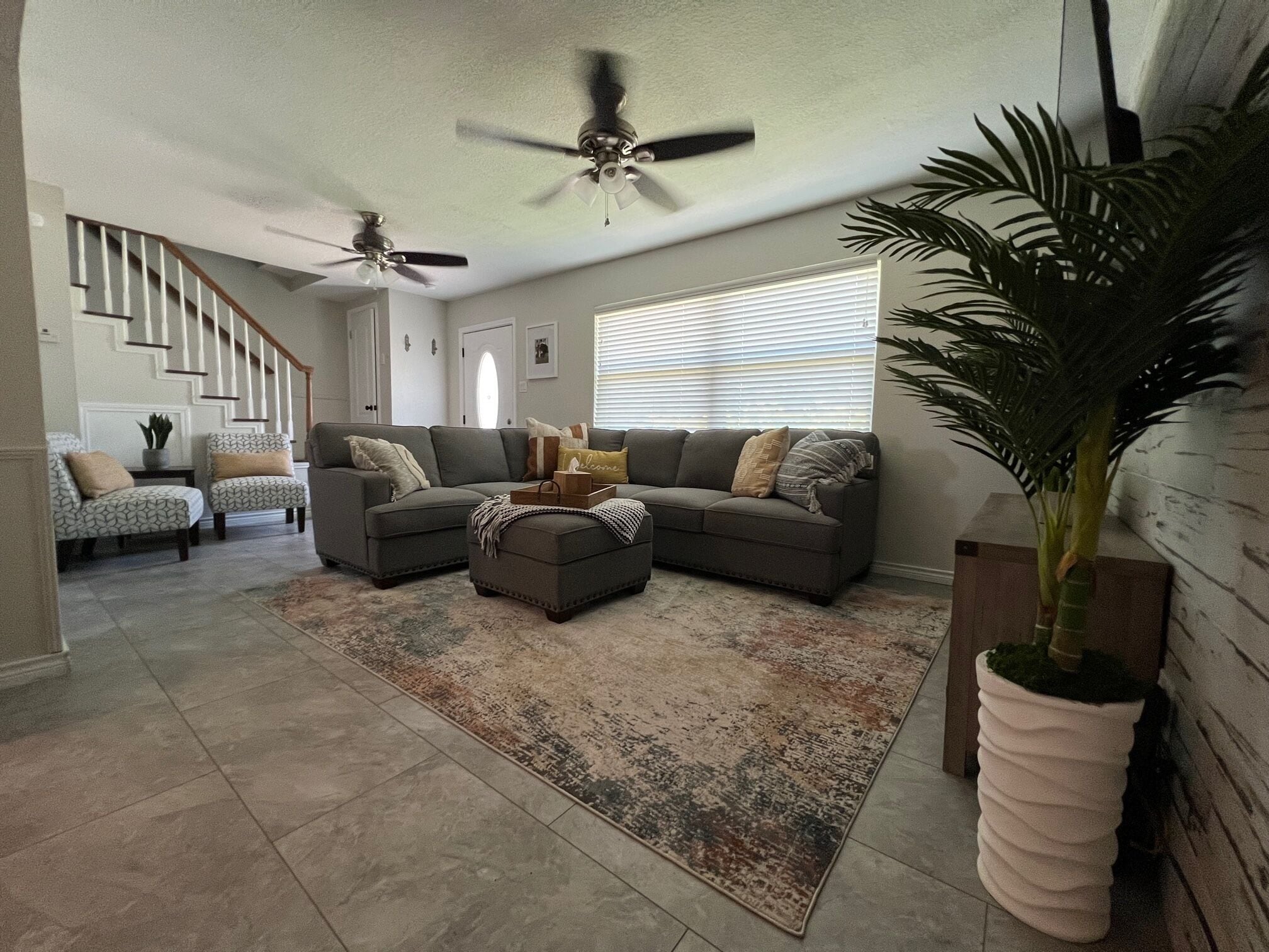 Built for comfort, 3 large bedrooms w/ 2 full bathrooms