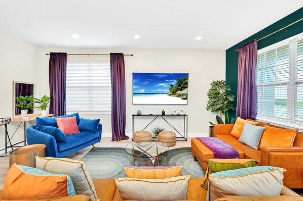 Älytelevisio, takka, videopelejä