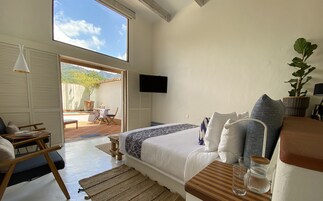 Premium bedding, down duvets, Select Comfort beds, minibar