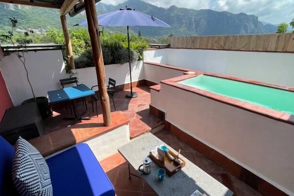 11 Suite Antonio with small pool and mountain view | Premium bedding, down duvets, Select Comfort beds, minibar