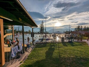 Overnatningsstedets område