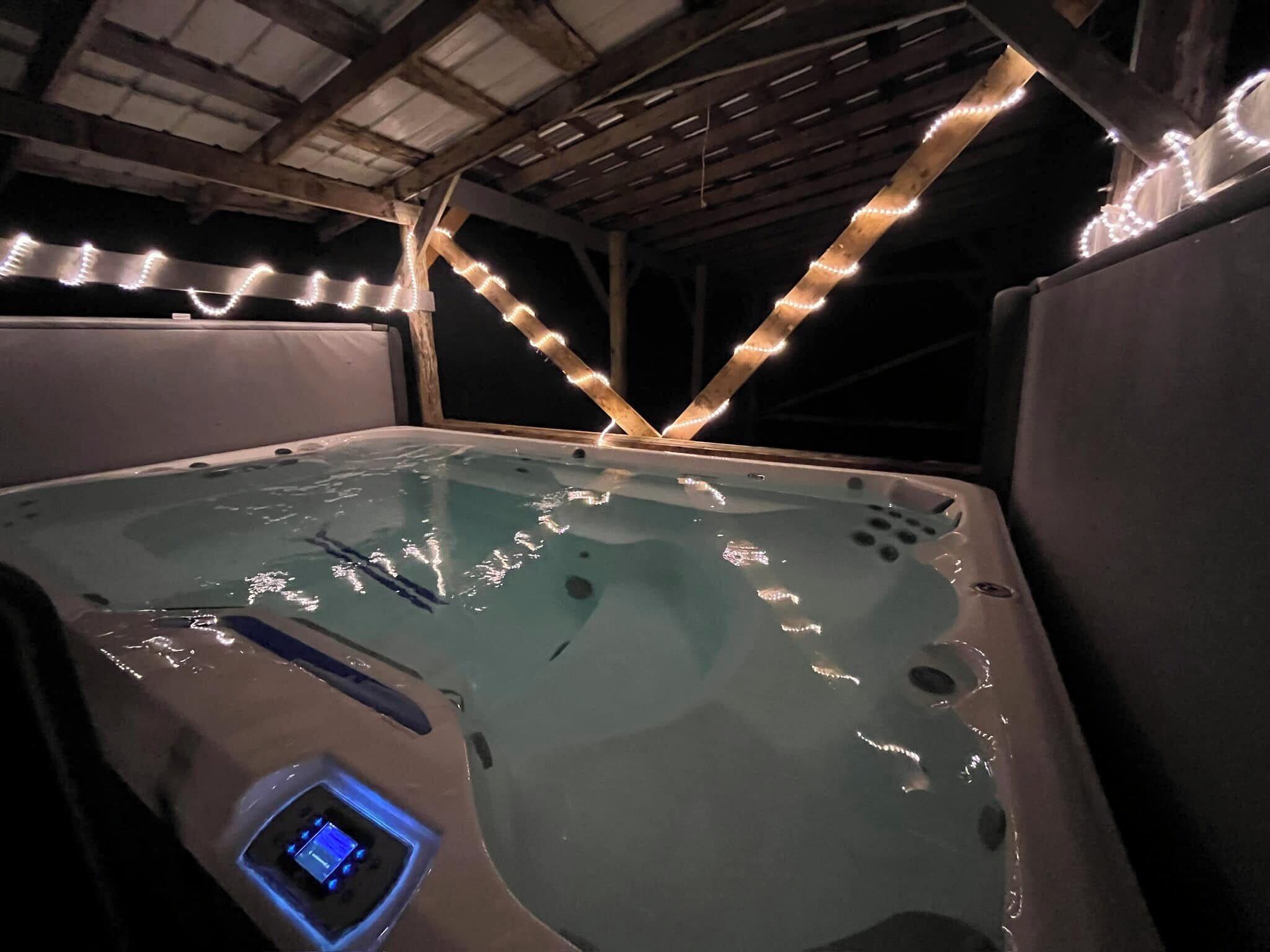 Baignoire à remous extérieure