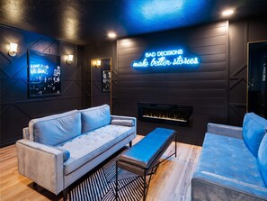 TV, video games, offices