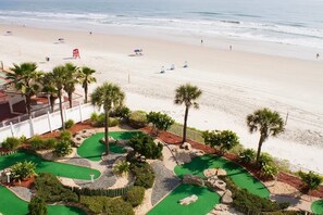 Aerial view - Ocean View Studio - newly renovated (Daytona Beach)