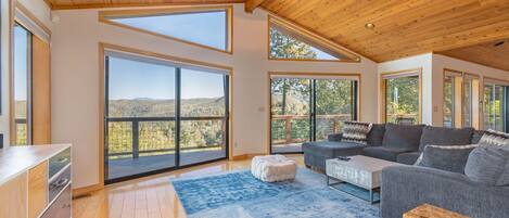 TV, fireplace, foosball