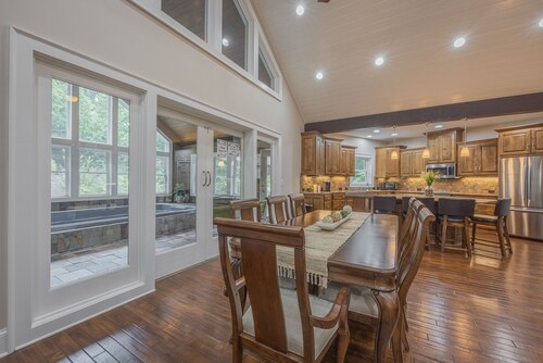 Secluded waterfront paradise on 56 beautiful wooded acres!