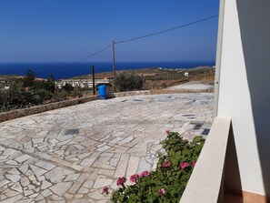 Property grounds - 2 apartments with panoramic sea view (Agia Pelagia)