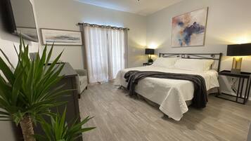 2 bedrooms, desk, free WiFi, bed sheets