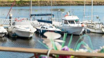 Pemandangan kota dari properti