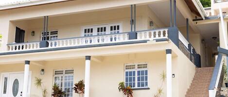 Fassade der Unterkunft