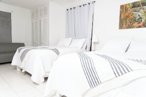 Standard Double Room | Desk, blackout drapes, iron/ironing board, free WiFi - La Maison 29 (Roseau)
